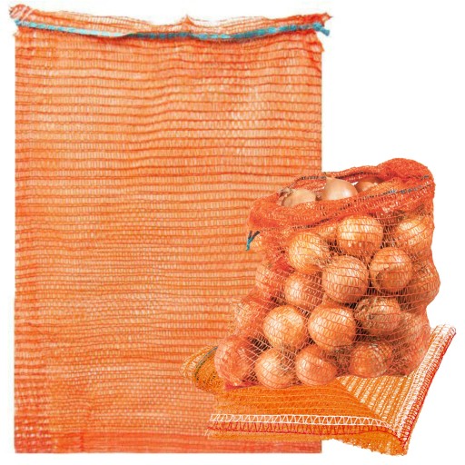 RAŠELOVÉ VRECKO 15KG NA ZELENINU, ZEMIAKY, DREVO Rašlové vrecúška 40x60 SILNÉ