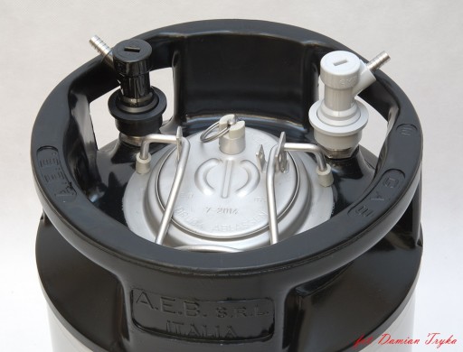 Sedlo bezpečnostného ventilu Corny Cornelius Keg