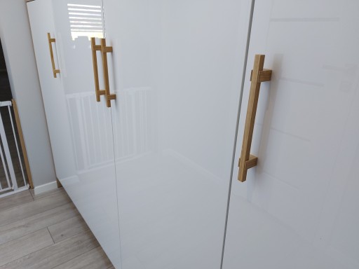 Drevená nábytková rúčka z dubu, dĺžka: 230 mm