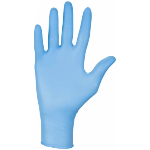 Nitrylex Classic jednorazové nitrilové rukavice bez púdru, modré XL