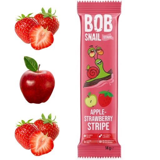 JAHODOVÉ zdravé sladkosti pre deti BOB SLIMÁK