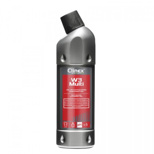 Clinex W3 Multi 1 l sanitárny čistiaci gél