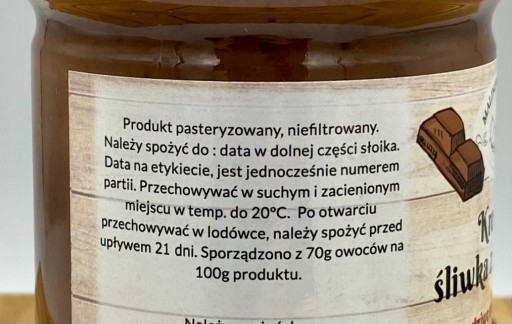 Krémová slivka s čokoládou VÝBORNÁ!!!