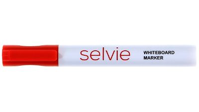 Selvie okrúhly červený popisovač na tabuľu