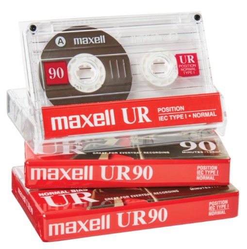 NOVÁ kazetová páska Maxell UR 90