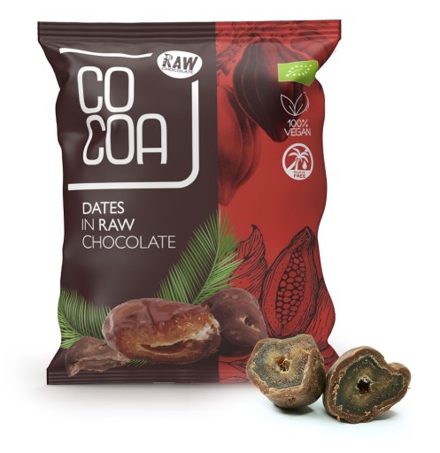 Datle v raw bio čokoláde 70g - KAKAKO