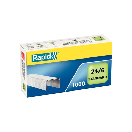 RAPID štandardné 24/6 sponky