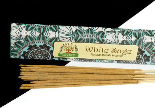 Namaste India vonná tyčinka - White Sage 15g