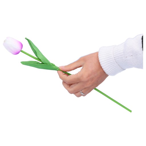 UMELÉ TULIPANY umelé kvety, ako ozajstné, tulipánové kytice do vázy, 1 ks.