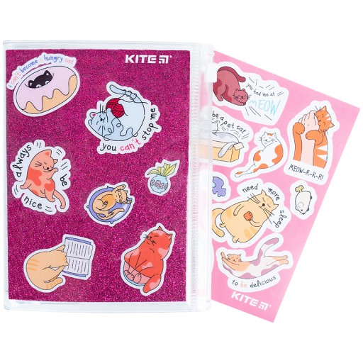 NOTEBOOK NOTEBOOK DIÁR A6 PINK KOTE KITE