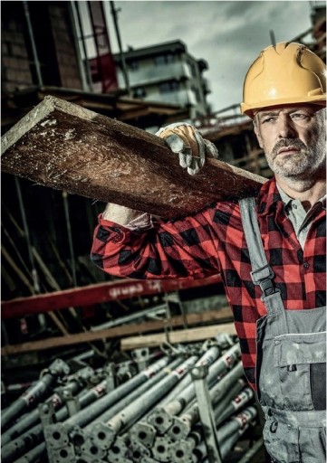 Pracovné rukavice Nitrile Flex Nylon, veľkosť 6, ochranné stavebné rukavice