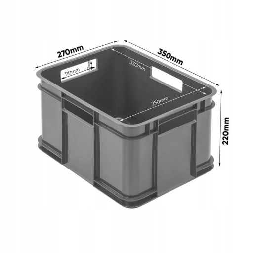 KEEEPER bruno eco line kontajner euro box m; 16Y