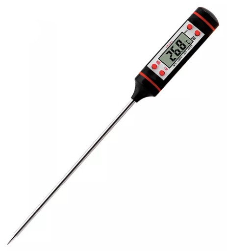 KUCHYŇSKÝ TEPLOMER Elektronický digitálny PIN pre sondu MÄSO HW210
