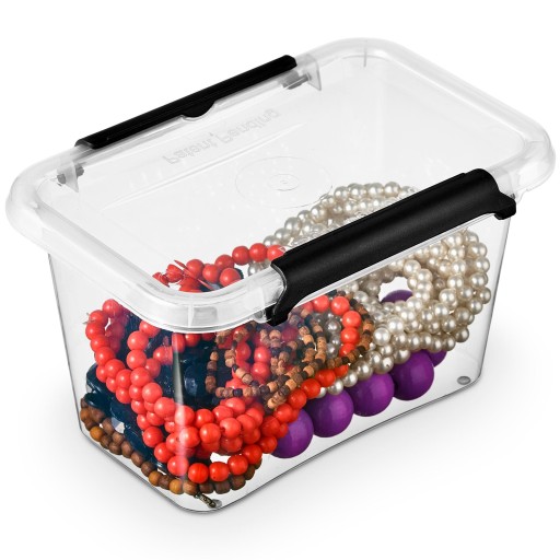 PLASTOVÝ KONTAJNER S VÍKOM ÚLOŽNÝ BOX MALÝ 0,65L
