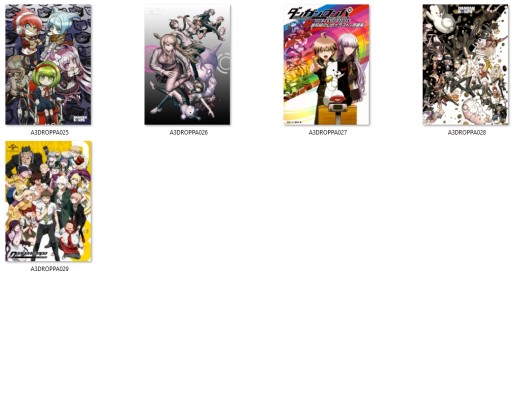 Plagát A3 Manga Anime Danganronpa VEĽKÝ VÝBER
