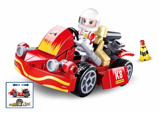 Sluban Town GOKART 5171 blokov