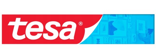 Tesa samolepiace obdĺžnikové háčiky na vešiaky plastové biele 3 ks.