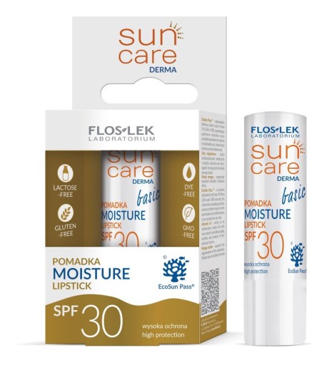 FlosLek Sun Care Derma základný ochranný rúž 4g