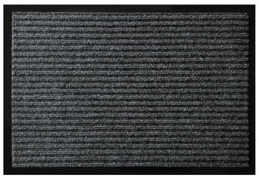 ROHOŽKA NA DVERE 40 x 60 cm Protišmyková vnútorná guma. a mimo Gray