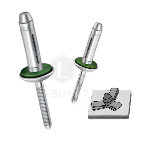 Tesné nity, neoprénová podložka, hrúbka 7,5x34mm