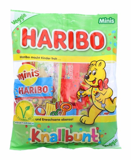 HARIBO MINI Knallbunt ovocné želé MIX chutí