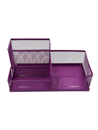 Pen&GO Organizér na perá na stôl sieťový box na náradie PG9058 Purple