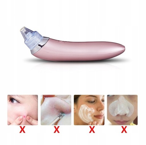 VYSÁVAČ BLACKHEADS DIAMANTOVÁ MIKRODERMABRÁZIA 12V1