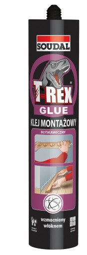 Soudal Univerzálne montážne lepidlo T-REX SUPER INSTANT 380 ml