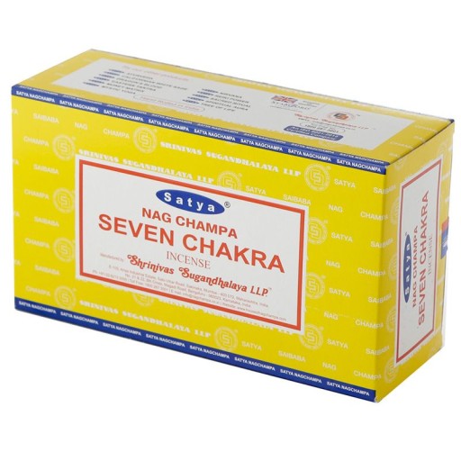 Indické vonné tyčinky SATYA Seven Chakra 15g