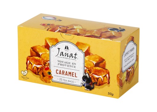 Janat Paris Carmel čaj 25 vrecúšok