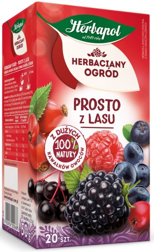 Čaj Herbapol ČAJ ZÁHRADA PRIAMO Z LESA 20