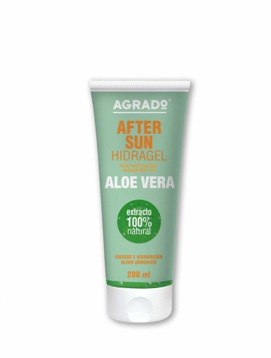 AGRADO AFTERSUN Hydrogél po opaľovaní ALOE, 200 ml