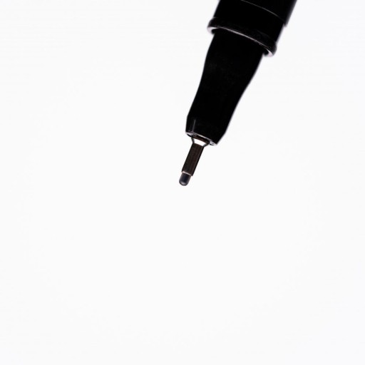 Rystor 0,5 mm čierne kresliace pero x 3