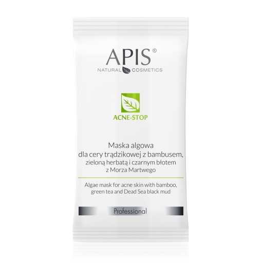Apis Algae maska na aknóznu pleť s bambusom a zeleným čajom 20g