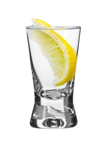 Poháre na panák na vodku X IKS KROSNO 25ml, 6 kusov