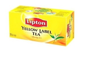 LIPTON Yellow Label čaj 50 vrecúšok s vešiakom