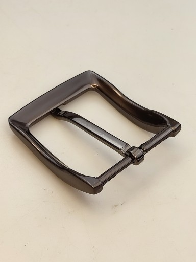 Spona na opasok nohavíc 4 cm, čierny nikel