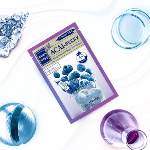 Kórejské hydratačné plátené masky - BERRY
