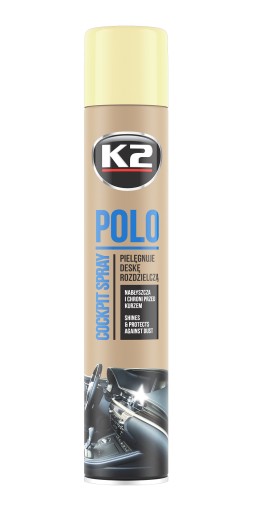 Plastový plagát K2 POLO KOKPIT PLAK VANILKA 750ML