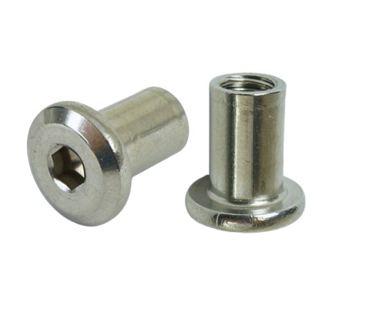 Ericson plochá matica M6 x 12, nerez