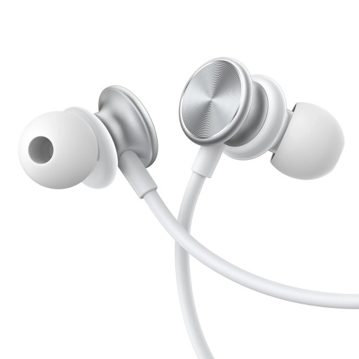 Káblové slúchadlá do uší Joyroom Wired Series JR-EW03 – strieborné