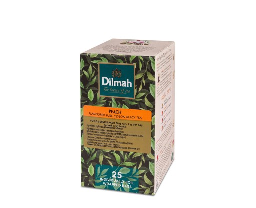 PEACH Dilmah 25 gastronomických obálok