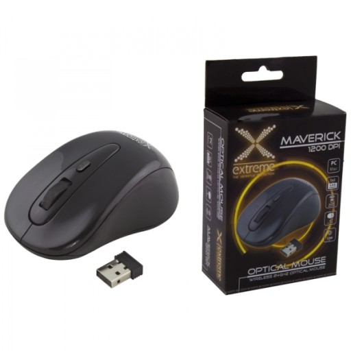 BEZDRÔTOVÁ POČÍTAČOVÁ MYŠ 2,4GHZ 4D OPT. NANO USB EXTREME MAVERICK