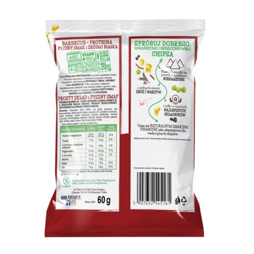 Barbecue proteínové pyramídy 60 g