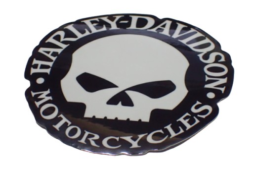 NÁLEPKA NA MOTORKY HARLEY DAVIDSON LEBEKA NÁLEPKA 9,1 x 9,1 cm