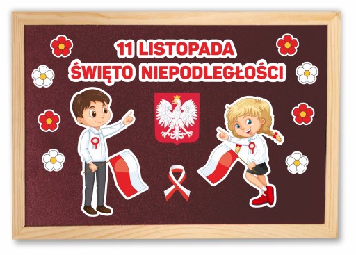 VÝZDOBA ŠKOLY NA 11. NOVEMBRA, DEŇ NEZÁVISLOSTI, VEĽKÁ WN2
