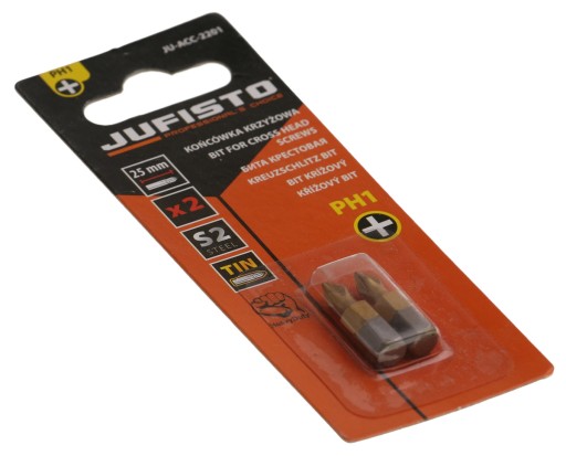 HROTY SKRUTKOVAČA TItánové BROTY PH1 x 25 mm 2 ks