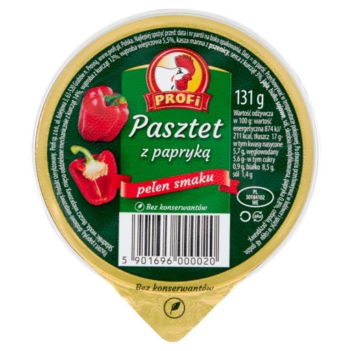 Profi paštéta s paprikou 131 g