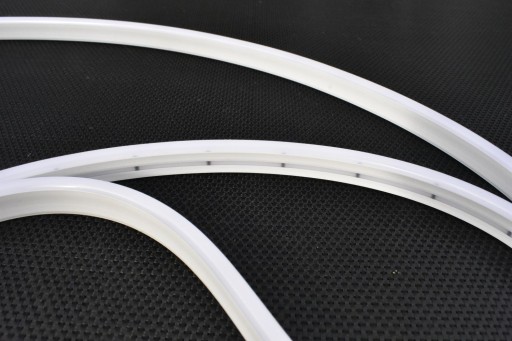 Neónový FLEX LED pásik studená biela 12V IP67 6 x 12 mm
