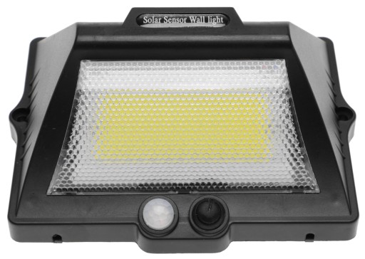 SOLÁRNA LAMPA Halogénový COB SÚMRAK POHYBOVÝ SENZOR